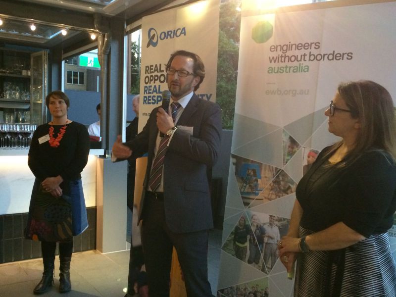 Orica and EWB Australia announce three year partnership