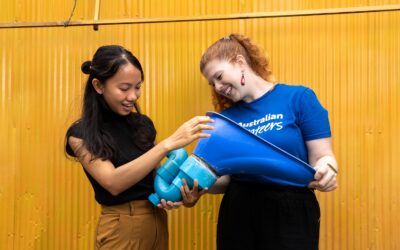 Coming full circle: volunteer Meg Cummins returns to the project that started it all 